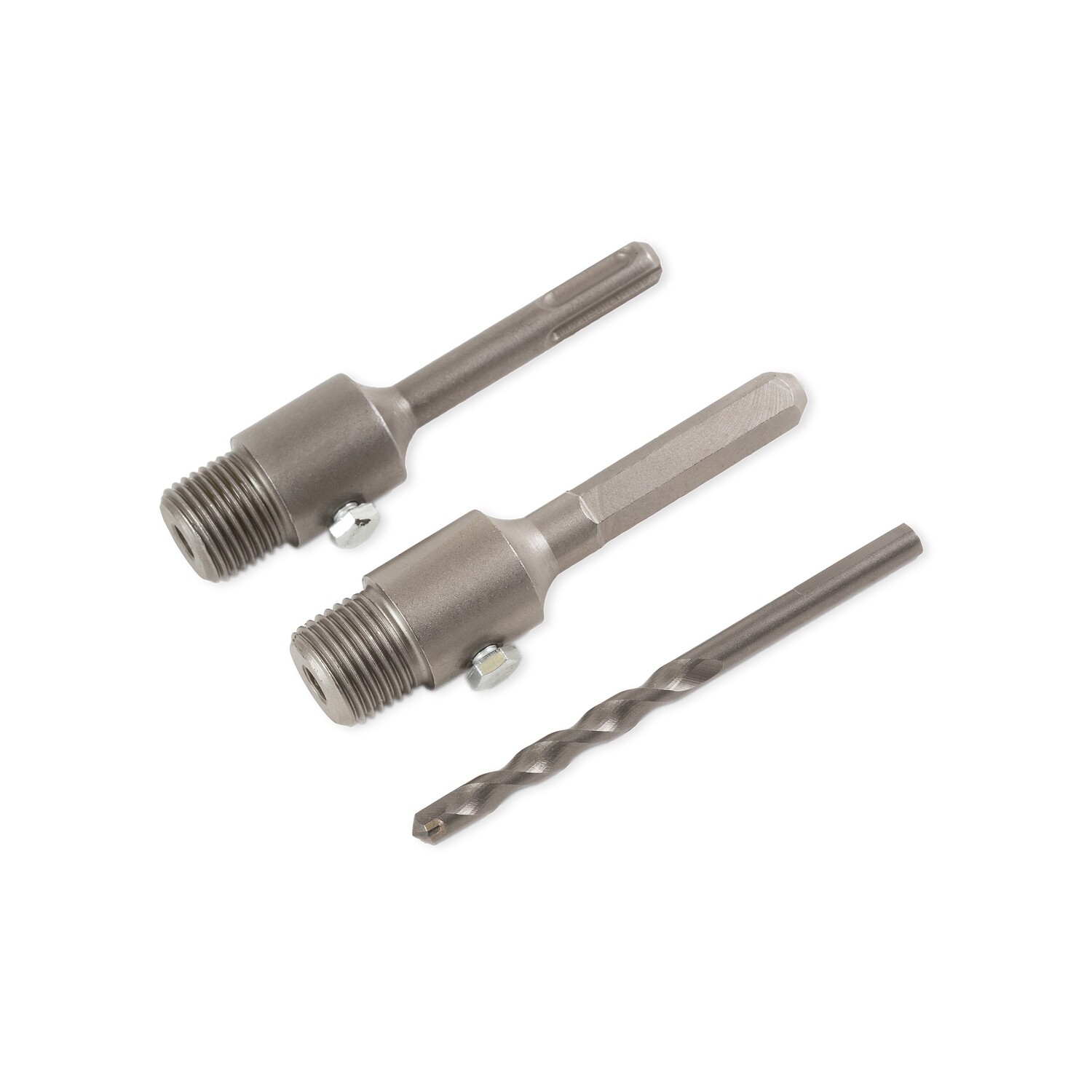 5 tgl HM Lochsäge Satz Bohrkrone Beton Dosenbohrer Ø 68 / 100 mm mit 2 Adaptern