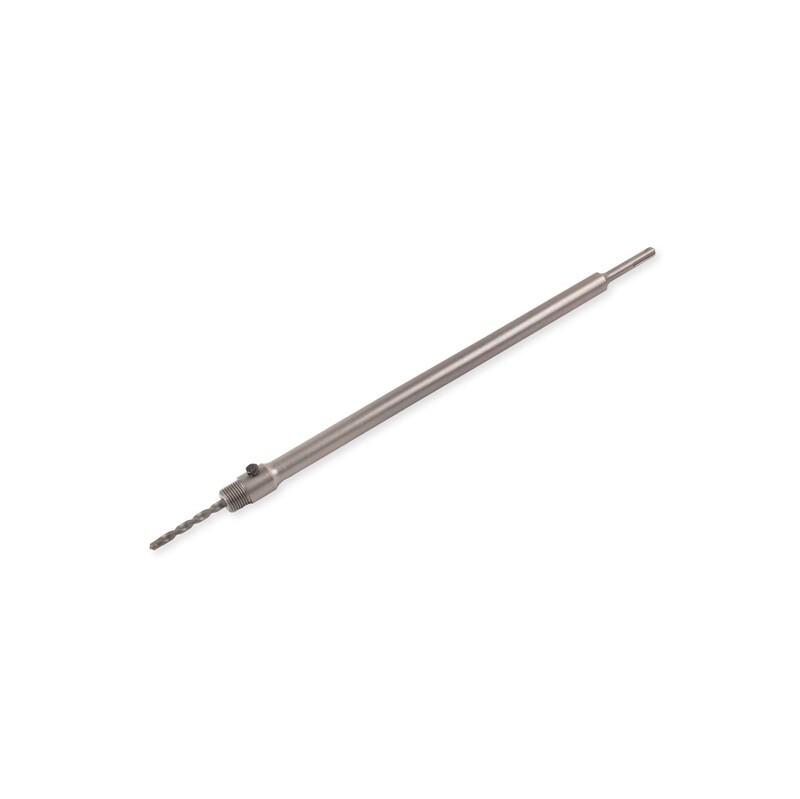 SDS Plus Aufnahmeschaft mit Zentrierbohrer für Bohrkrone M22 Länge 450 mm