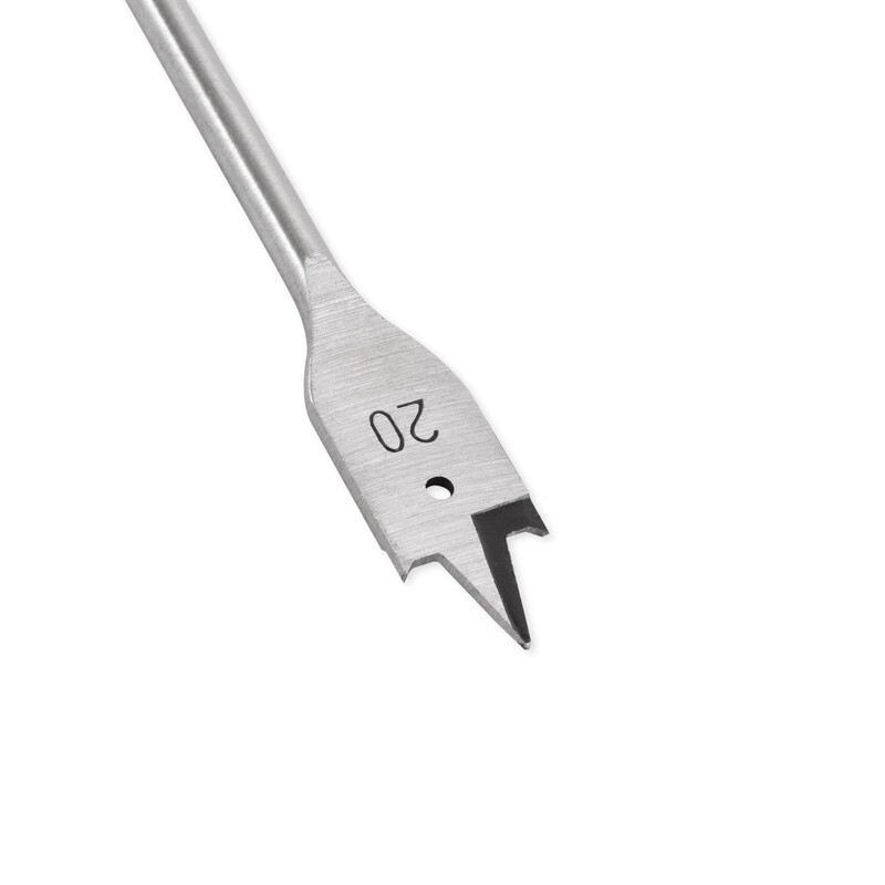 Holzbohrer Flachfräsbohrer Flachbohrer Bohrer 1/4&quot; Sechskant Aufnahme Ø 20 mm
