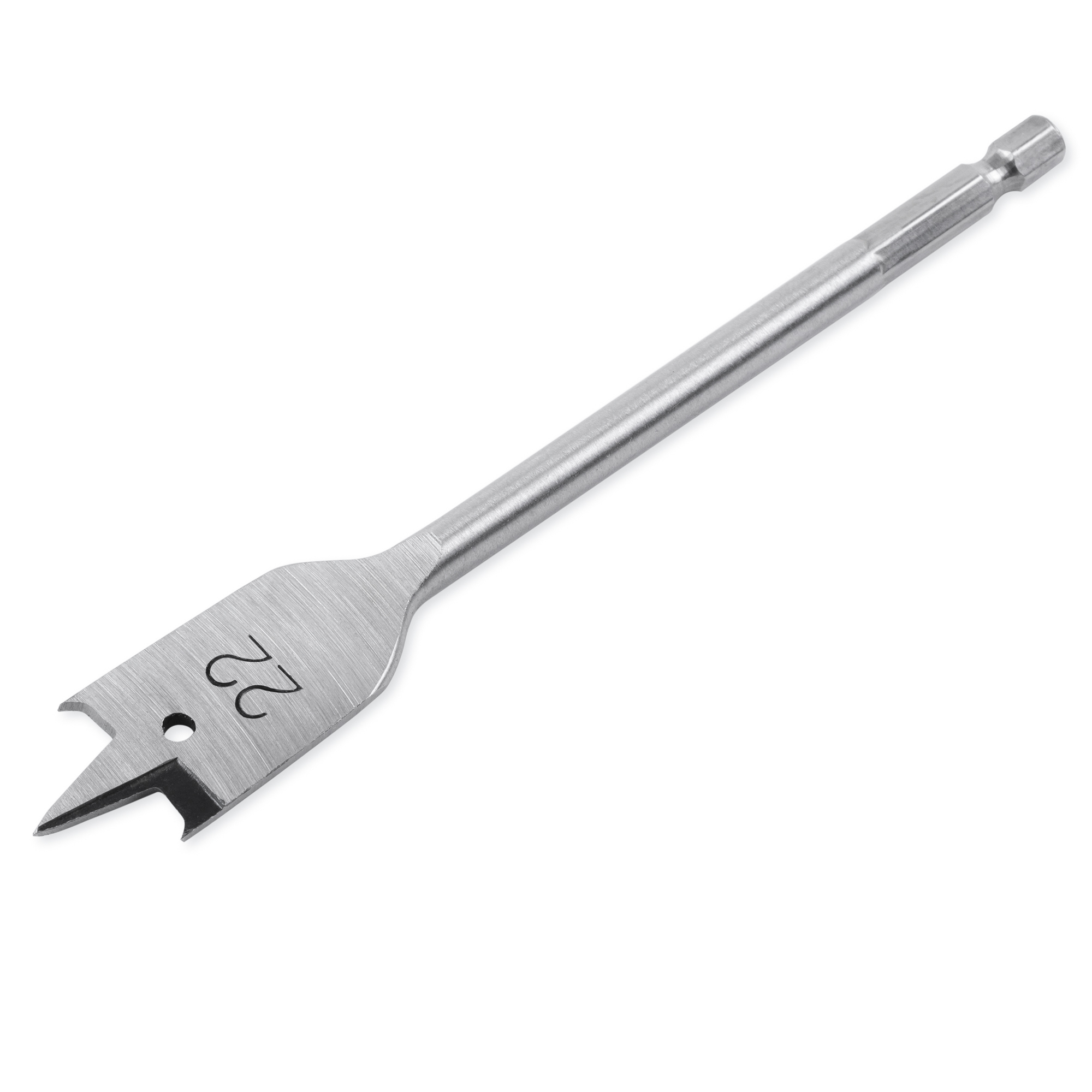 Ø 20 mm Holzbohrer Flachfräsbohrer Flachbohrer Bohrer 1/4" Sechskant Aufnahme 