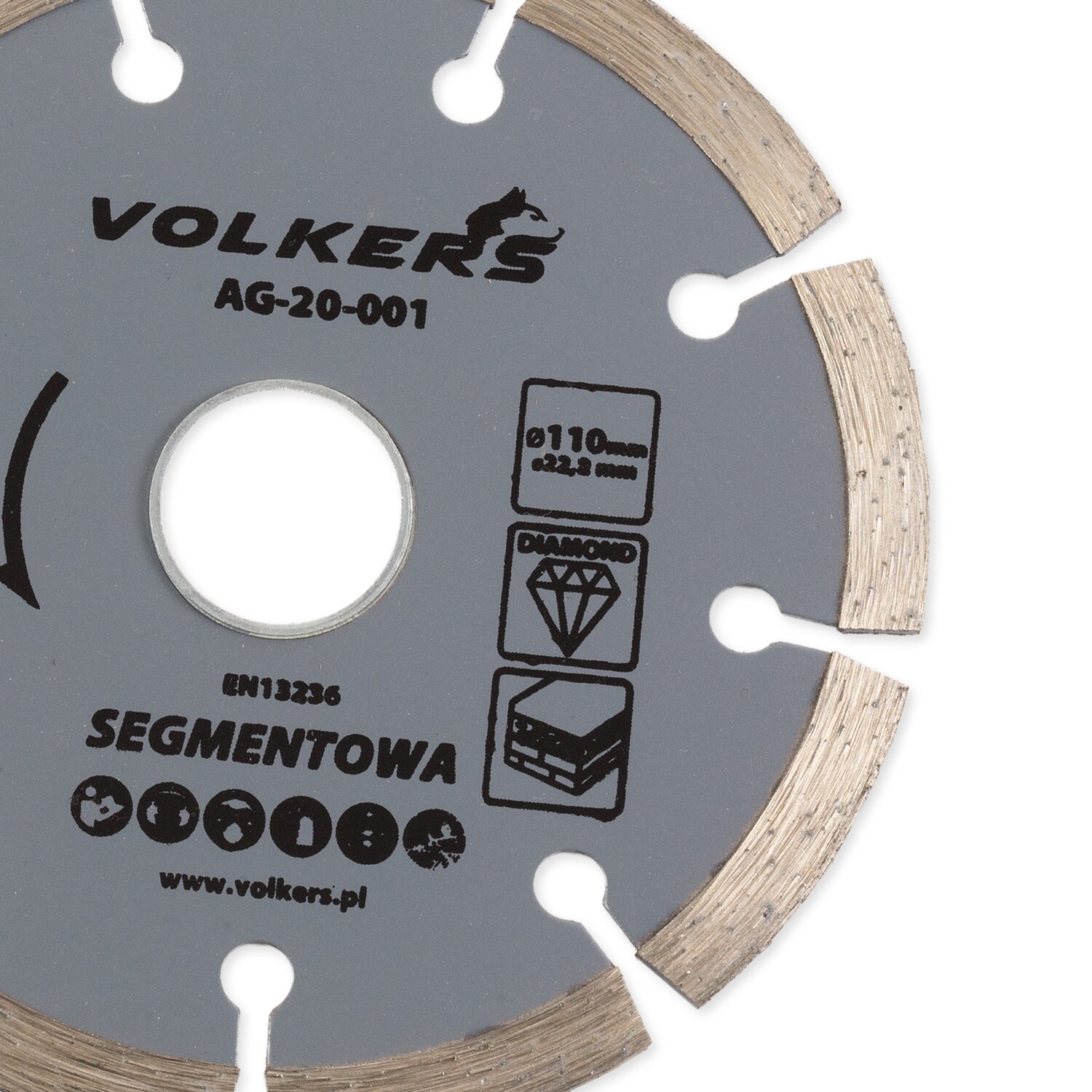 Universal Ø 110 x 22,2 mm Diamanttrennscheibe Trennscheibe Beton Ziegel Stein