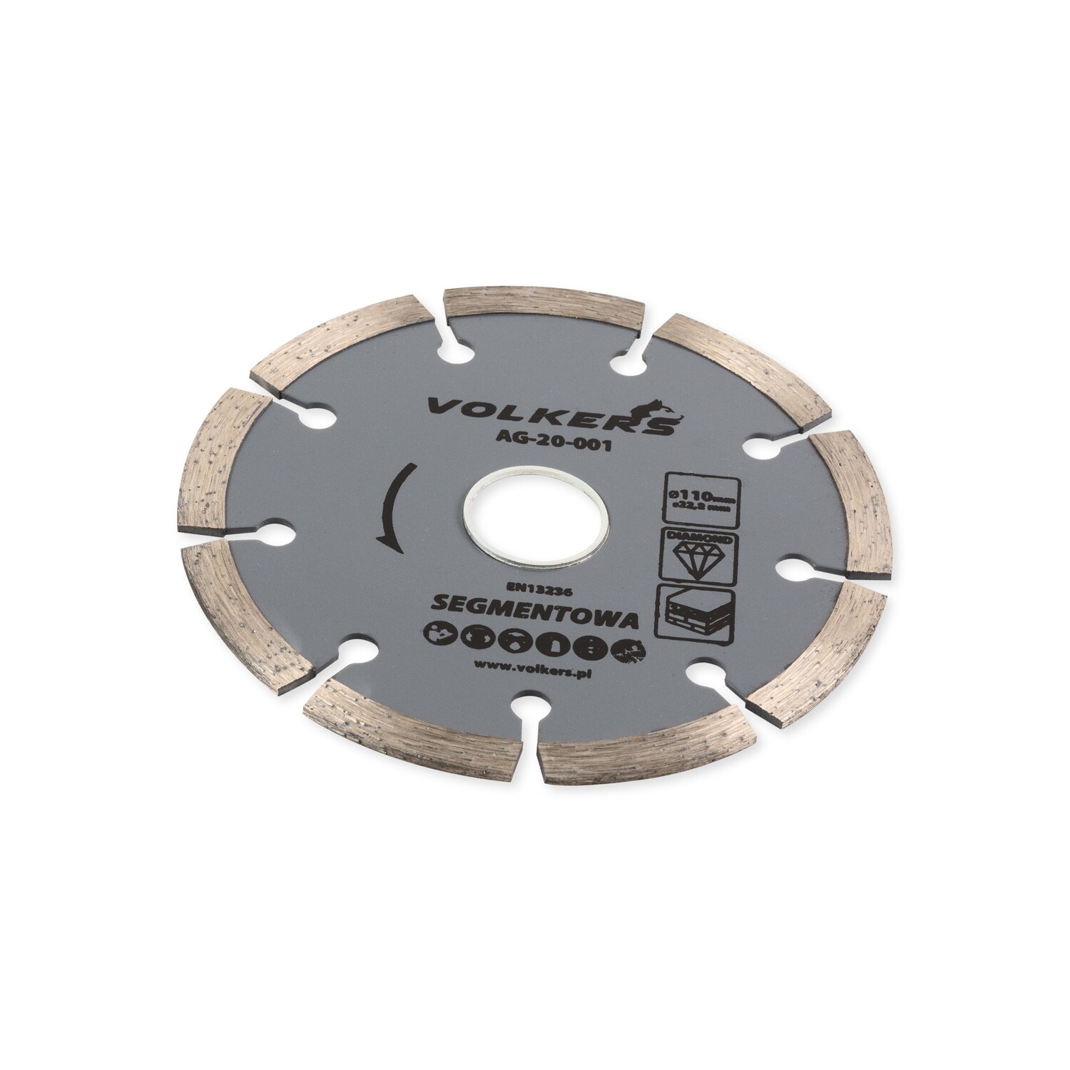 Universal Ø 110 x 22,2 mm Diamanttrennscheibe Trennscheibe Beton Ziegel Stein