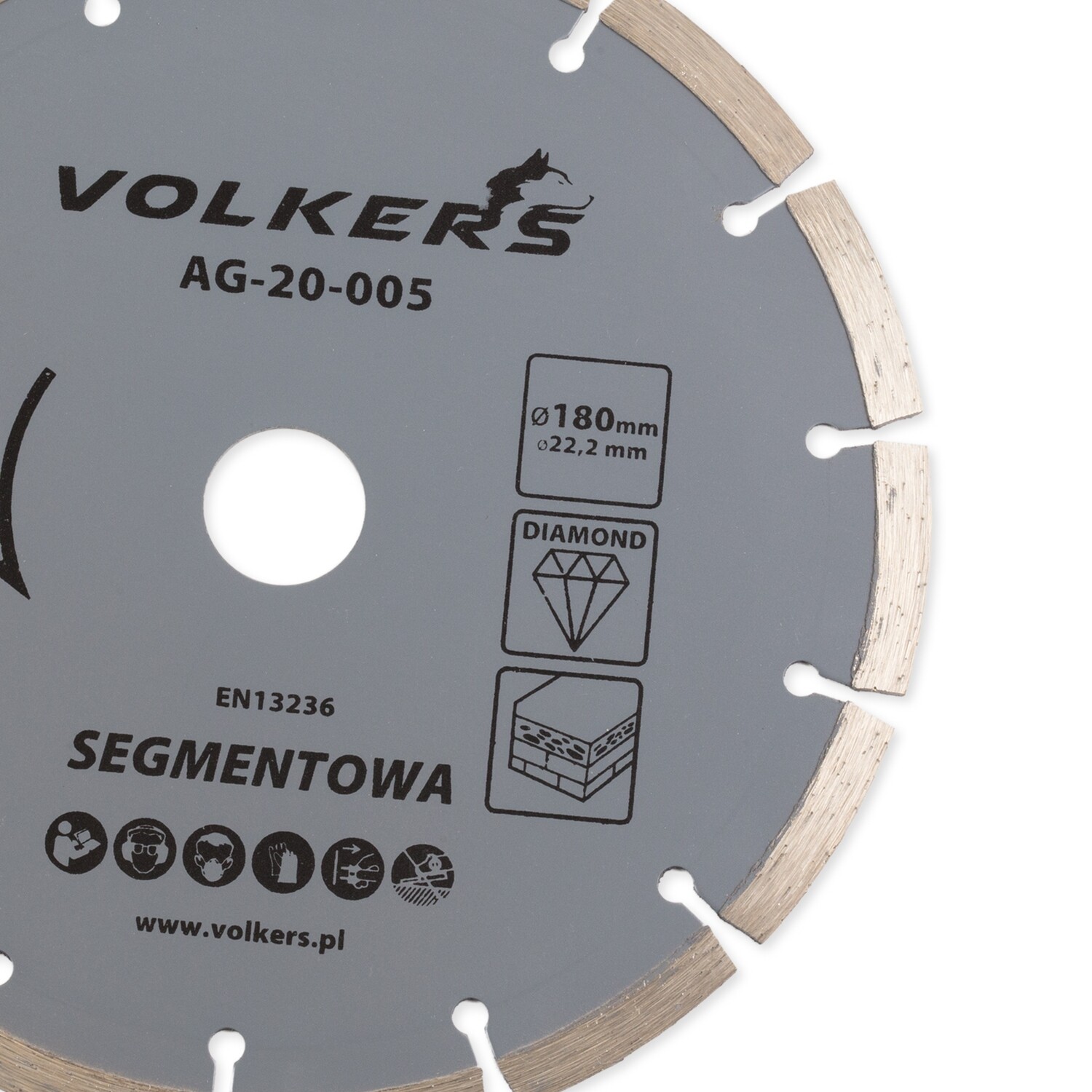 Universal Ø 180 x 22,2 mm Diamanttrennscheibe Trennscheibe Beton Ziegel Stein