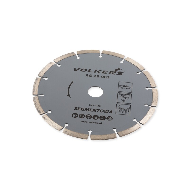Universal Ø 180 x 22,2 mm Diamanttrennscheibe Trennscheibe Beton Ziegel Stein