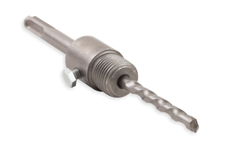 SDS Plus Aufnahmeschaft mit Zentrierbohrer für Bohrkrone M22 Länge 110 mm