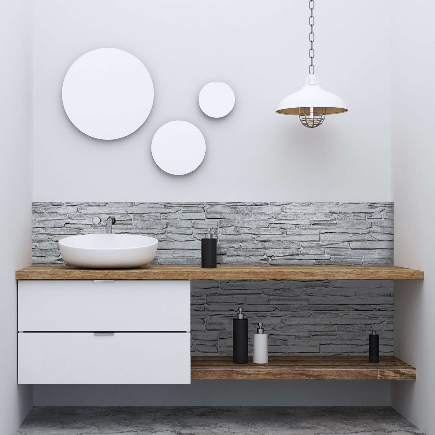 3D Wandpaneel Slate Classic