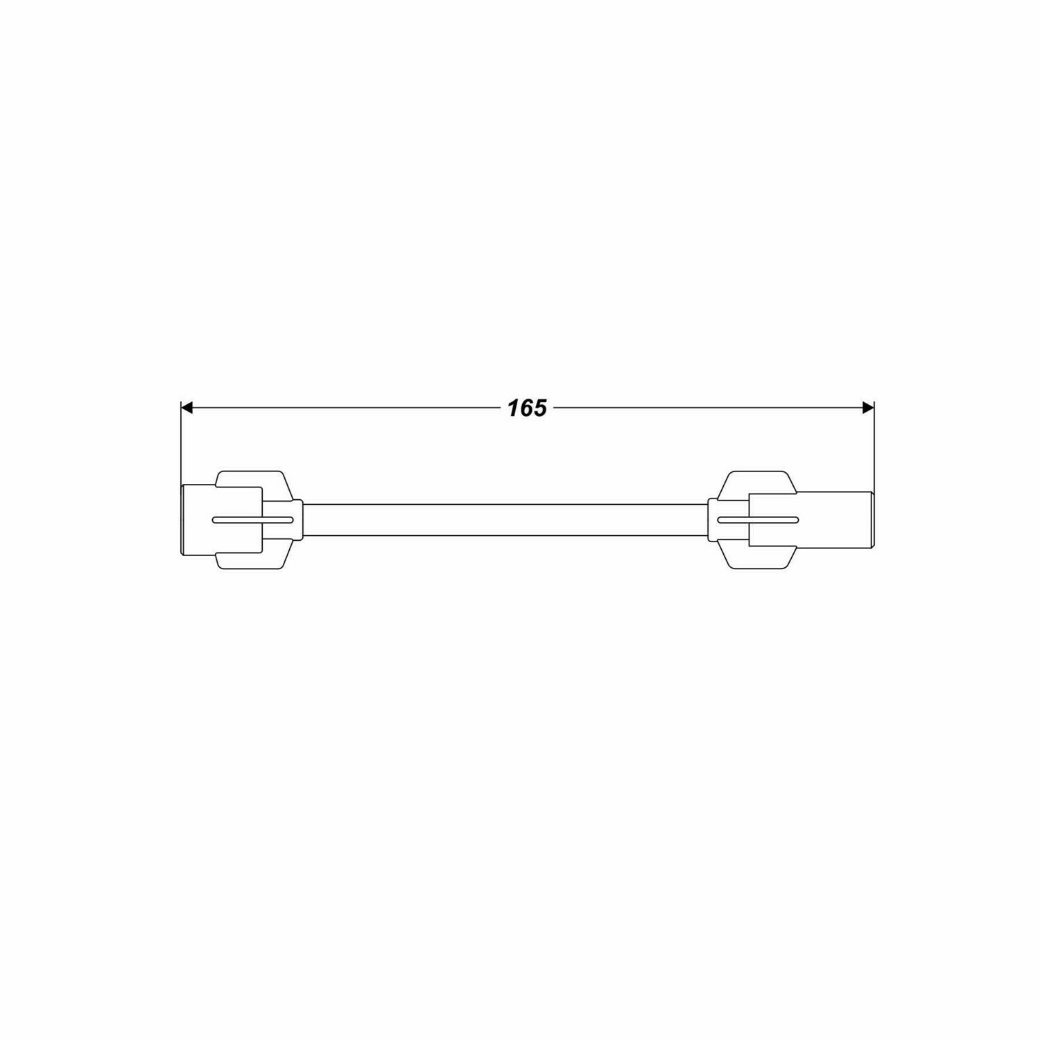 150 mm Biegsamen Verlängerungschlauch für Spritzpistole PN-01-110