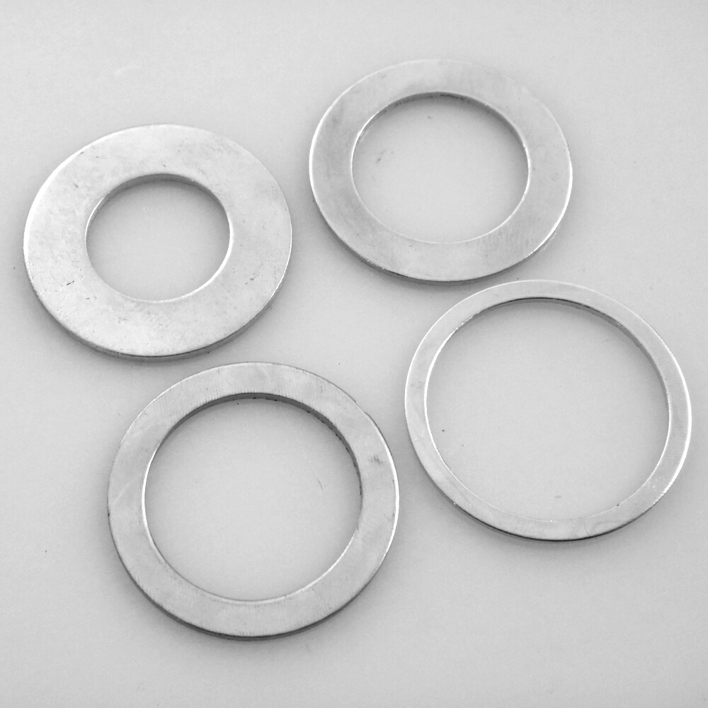 4 Stück Reduzierring von 30 mm auf 25,4 / 22,2 / 20 / 16 mm Ersatzring