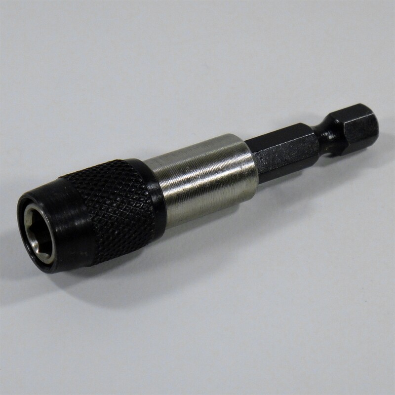 Magnet Schraubendreher Bithalter mit Schnellwechselhülse 1/4 Zoll - Länge 60 mm