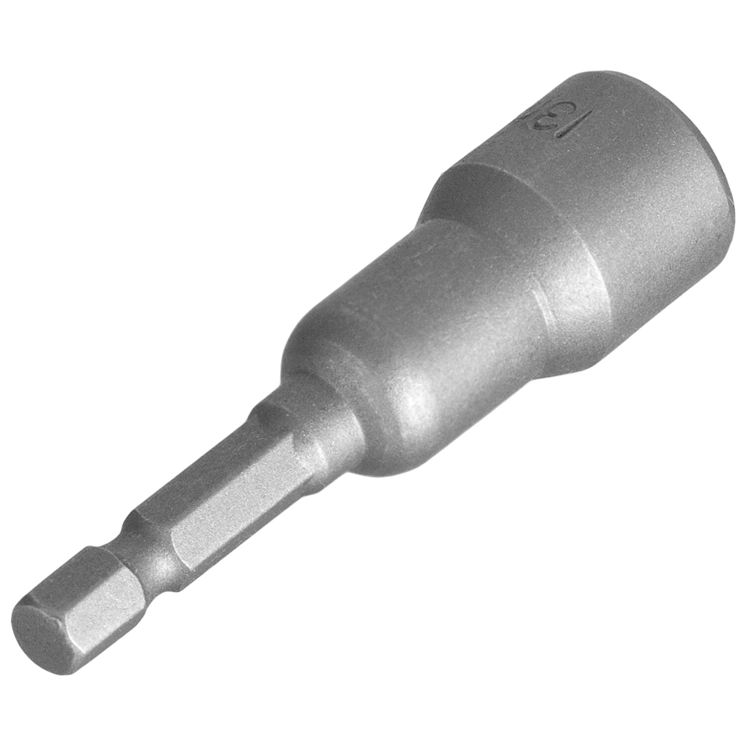 Magnet M13 1/4 Zoll Steckschlüssel Einsatz 13 mm Sechskant Nuß 65 mm Stecknuß
