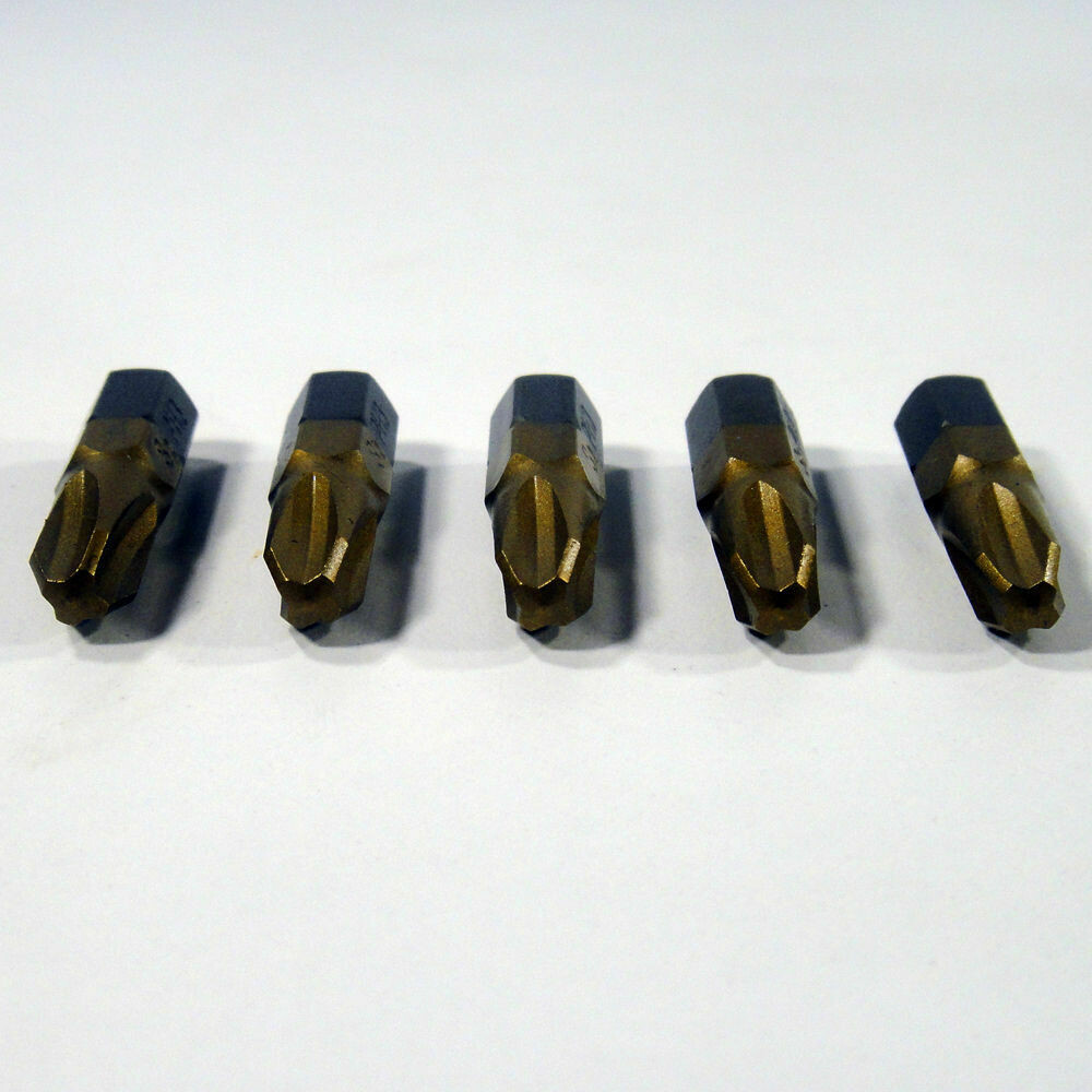 5 x PH3 x 25 mm 1/4 Zoll TiN High Quality Bits Bit Schrauberbit PH3 Kreuzschlitz