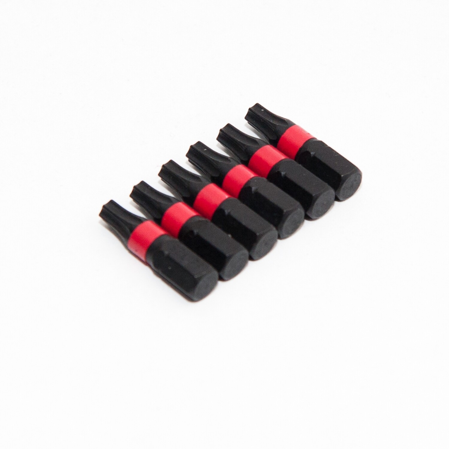 6 x Torx TX25 x 25 mm 1/4 Zoll Quality Bits aus S2-Stahl Schrauberbit Torx25 T25