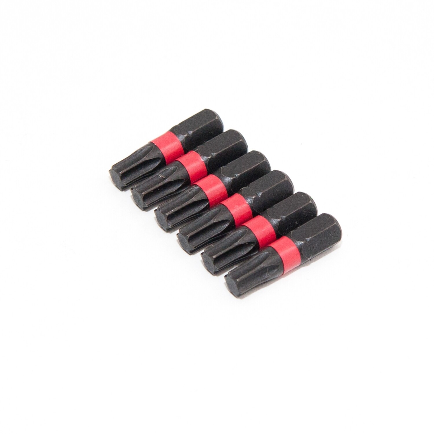 6 x Torx TX30 x 25 mm 1/4 Zoll Quality Bits aus S2-Stahl Schrauberbit Torx30 T30