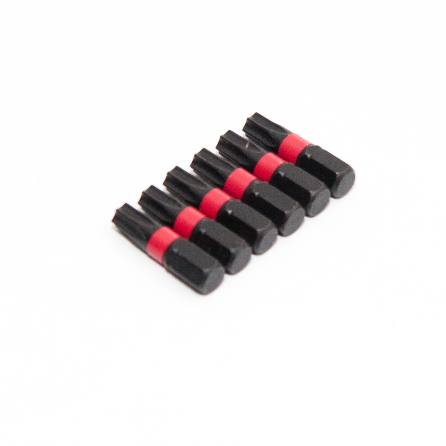 6 x Torx TX30 x 25 mm 1/4 Zoll Quality Bits aus S2-Stahl Schrauberbit Torx30 T30