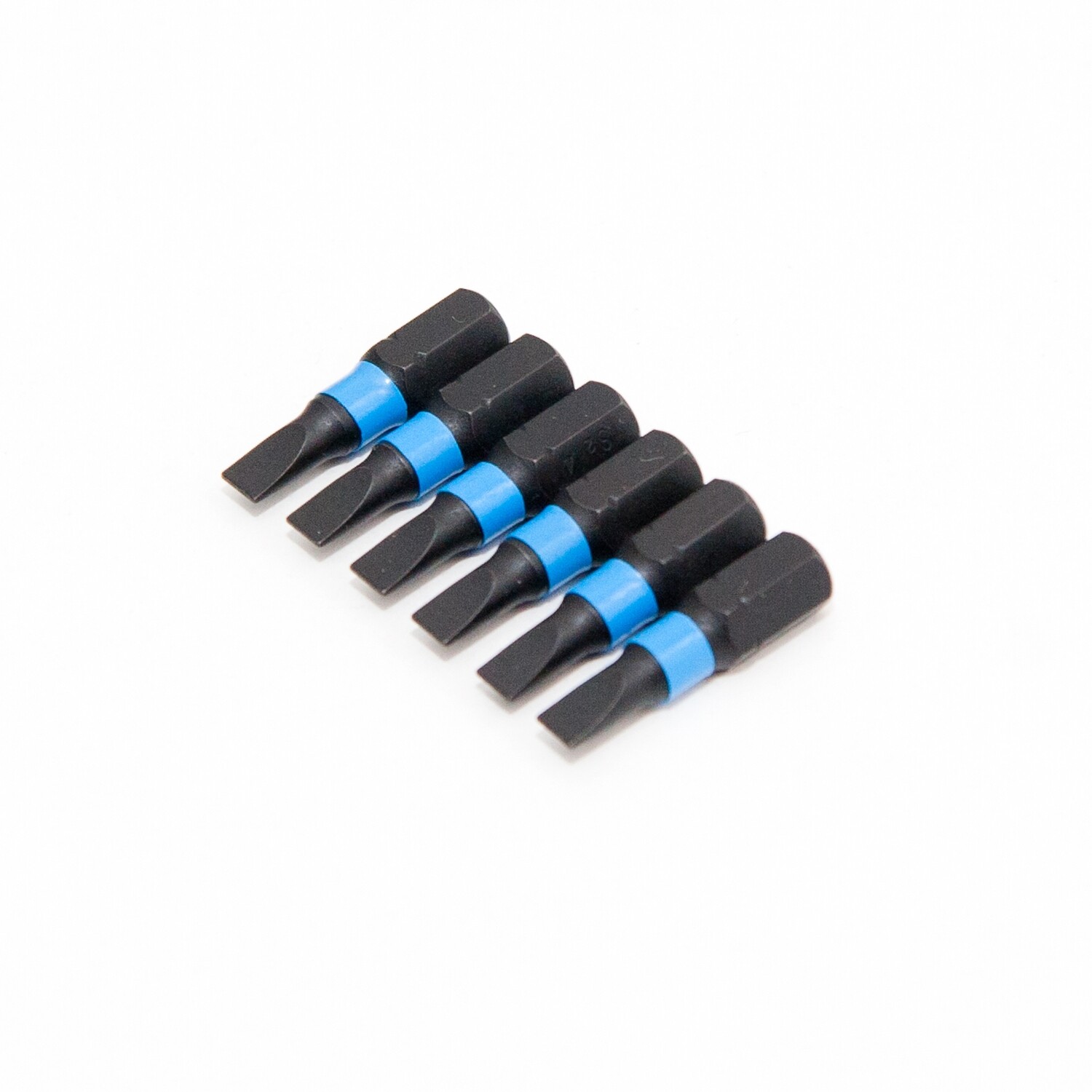 6 x SL0.8 x 4 x 25 mm 1/4 Zoll S2-Stahl High Quality Bits Schrauberbit Schlitz