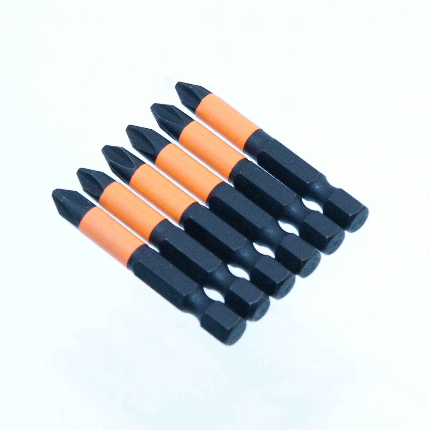 6 x PH2 x 50 mm 1/4 Zoll S2-Stahl High Quality Bit Schrauberbit PH3 Kreuzschlitz