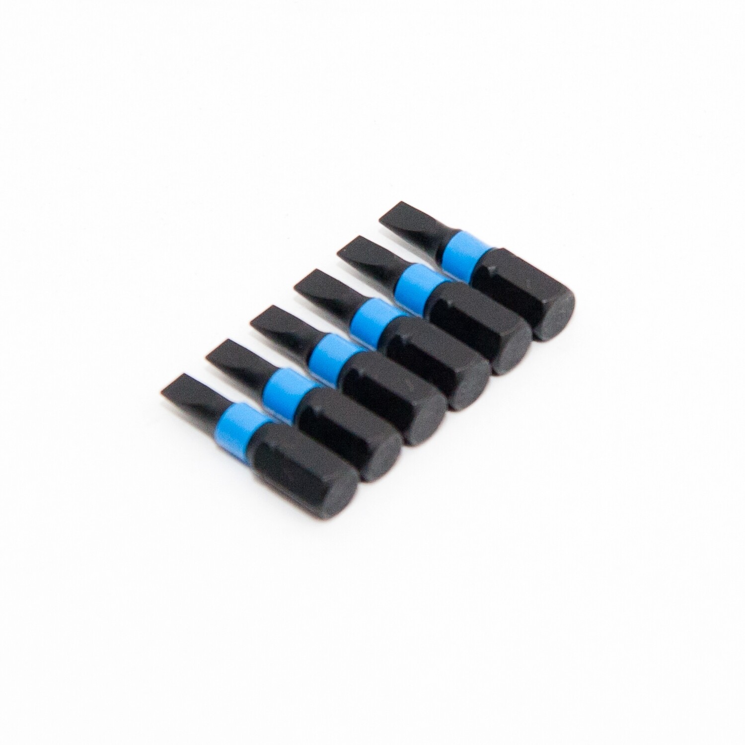 6 x SL0.8 x 4 x 25 mm 1/4 Zoll S2-Stahl High Quality Bits Schrauberbit Schlitz