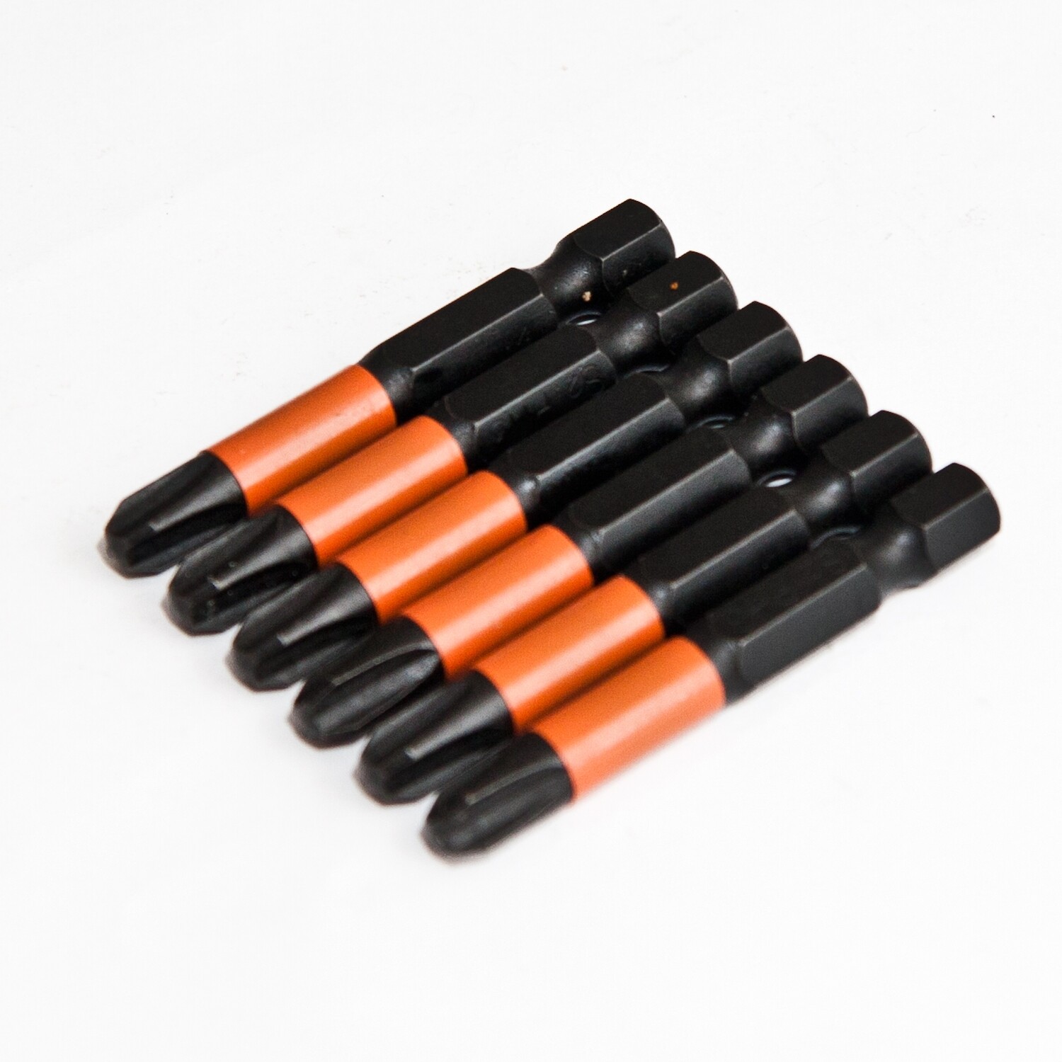 6 x PH3 x 50 mm 1/4 Zoll S2-Stahl High Quality Bit Schrauberbit PH3 Kreuzschlitz