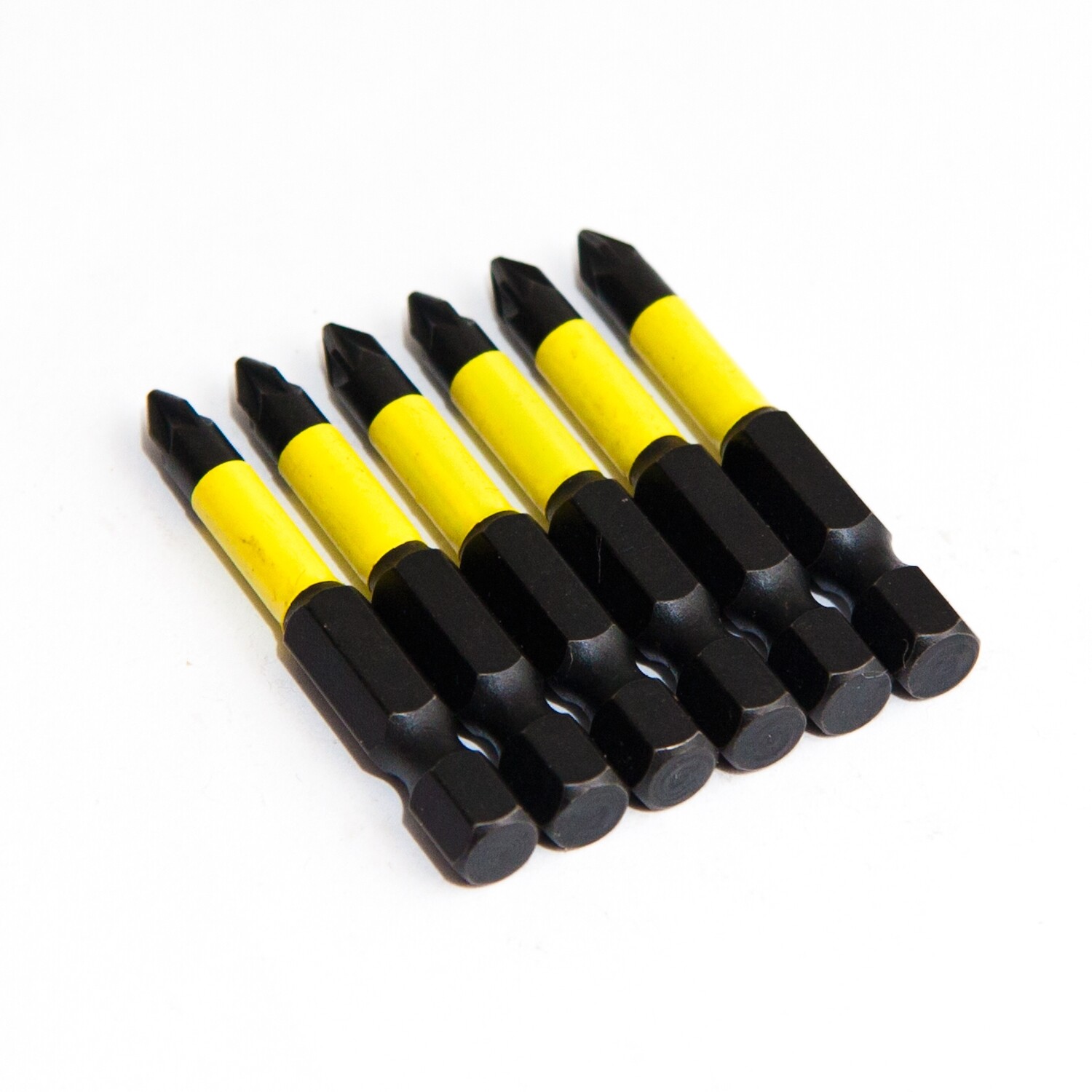 6 x PZ1 x 50 mm 1/4 Zoll S2-Stahl High Quality Bit Schrauberbit PZ1 Kreuzschlitz