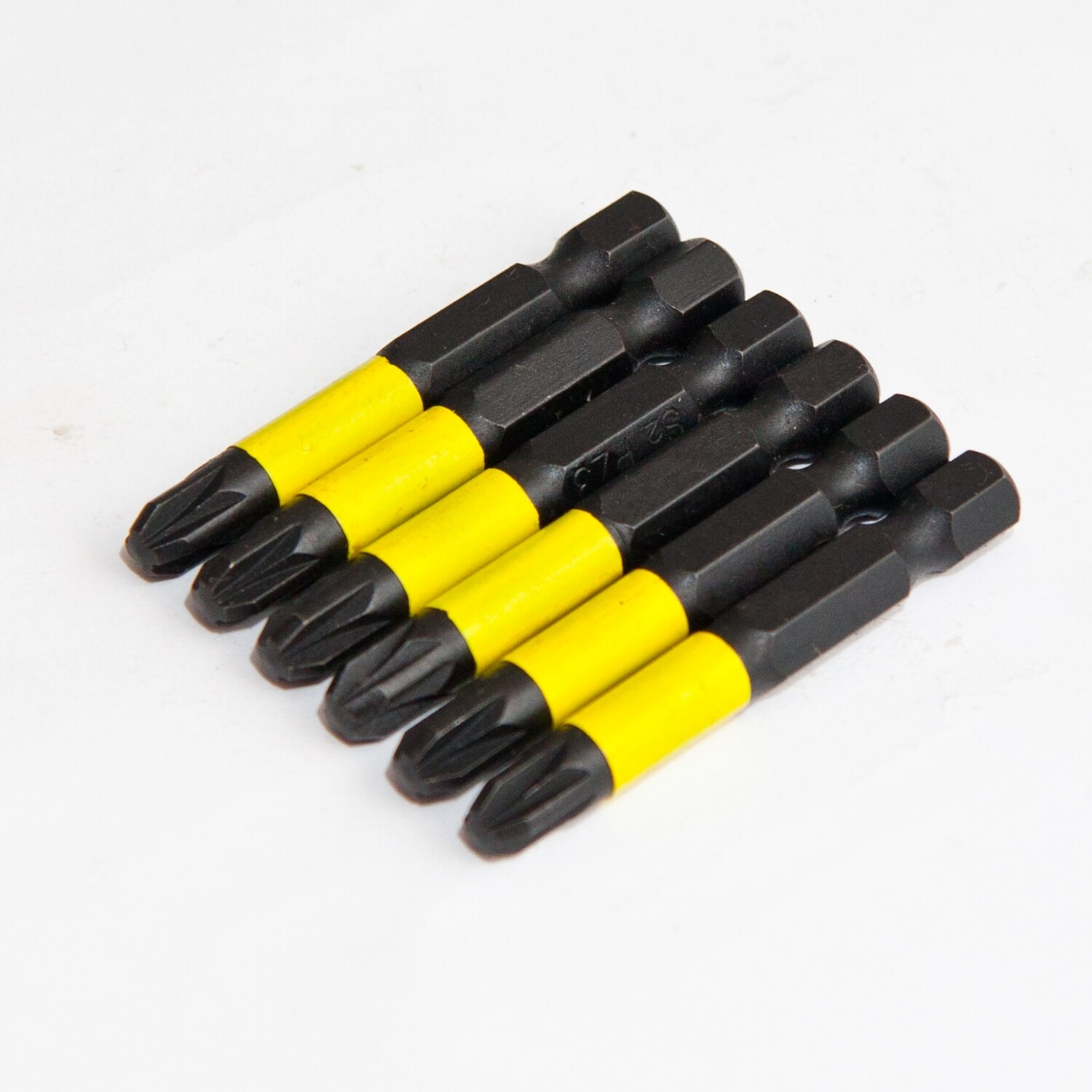 6 x PZ3 x 50 mm 1/4 Zoll S2-Stahl High Quality Bit Schrauberbit PZ3 Kreuzschlitz