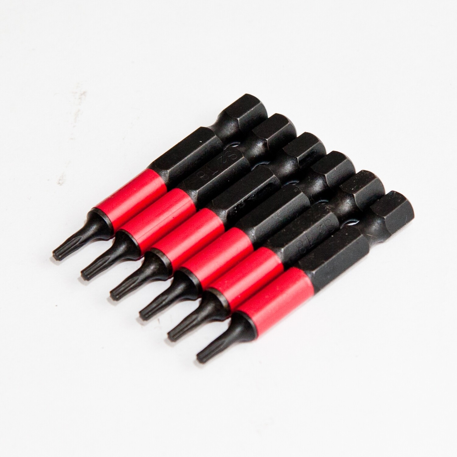 6 x Torx TX8 x 50 mm 1/4 Zoll S2-Stahl High Quality Bits Schrauberbit Torx8 T8