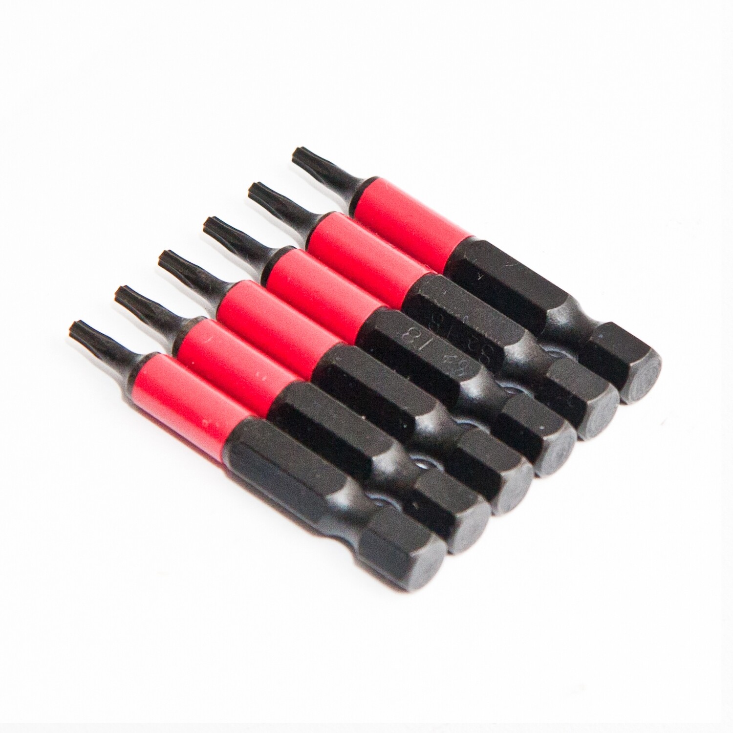 6 x Torx TX8 x 50 mm 1/4 Zoll S2-Stahl High Quality Bits Schrauberbit Torx8 T8
