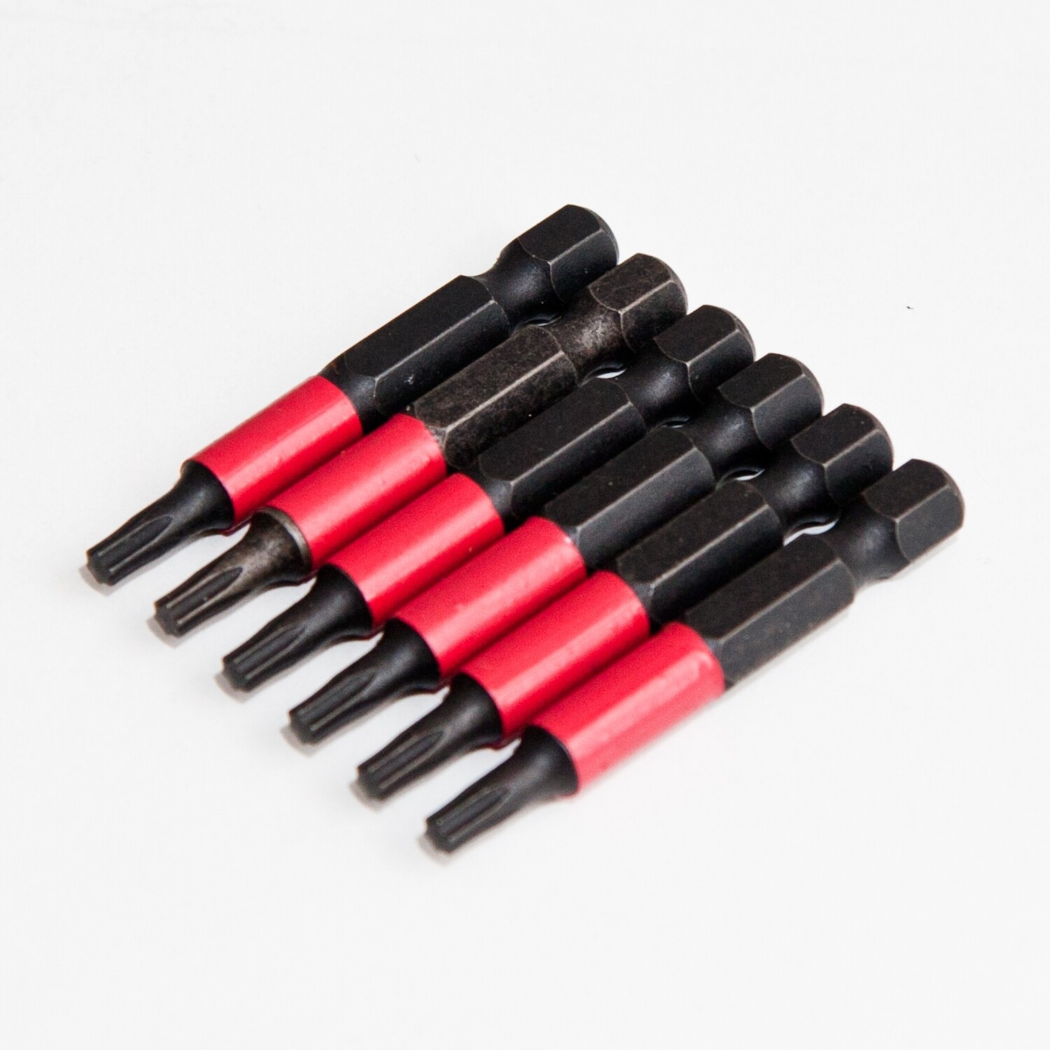 6 x Torx TX15 x 50 mm 1/4 Zoll S2-Stahl High Quality Bits Schrauberbit Torx15