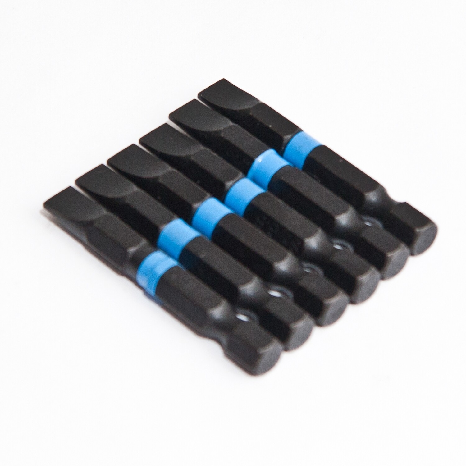6 x SL1.2 x 6.5 x 50 mm 1/4 Zoll S2-Stahl High Quality Bits Schrauberbit Schlitz