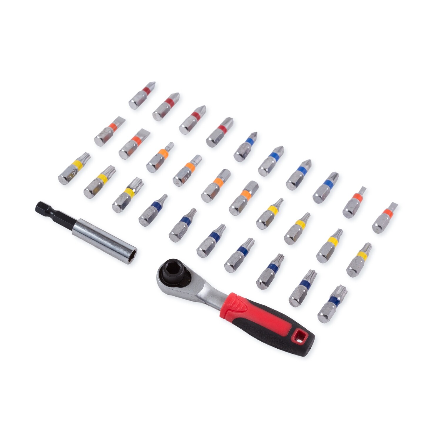 32 tgl Schraubendreher Satz 1/4 Zoll Bithalter Bit im Box Ratschen Bitholder