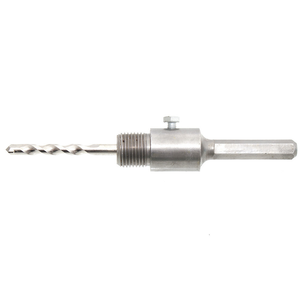 HEX Aufnahmeschaft mit Zentrierbohrer für Bohrkrone M22 Länge 110 mm