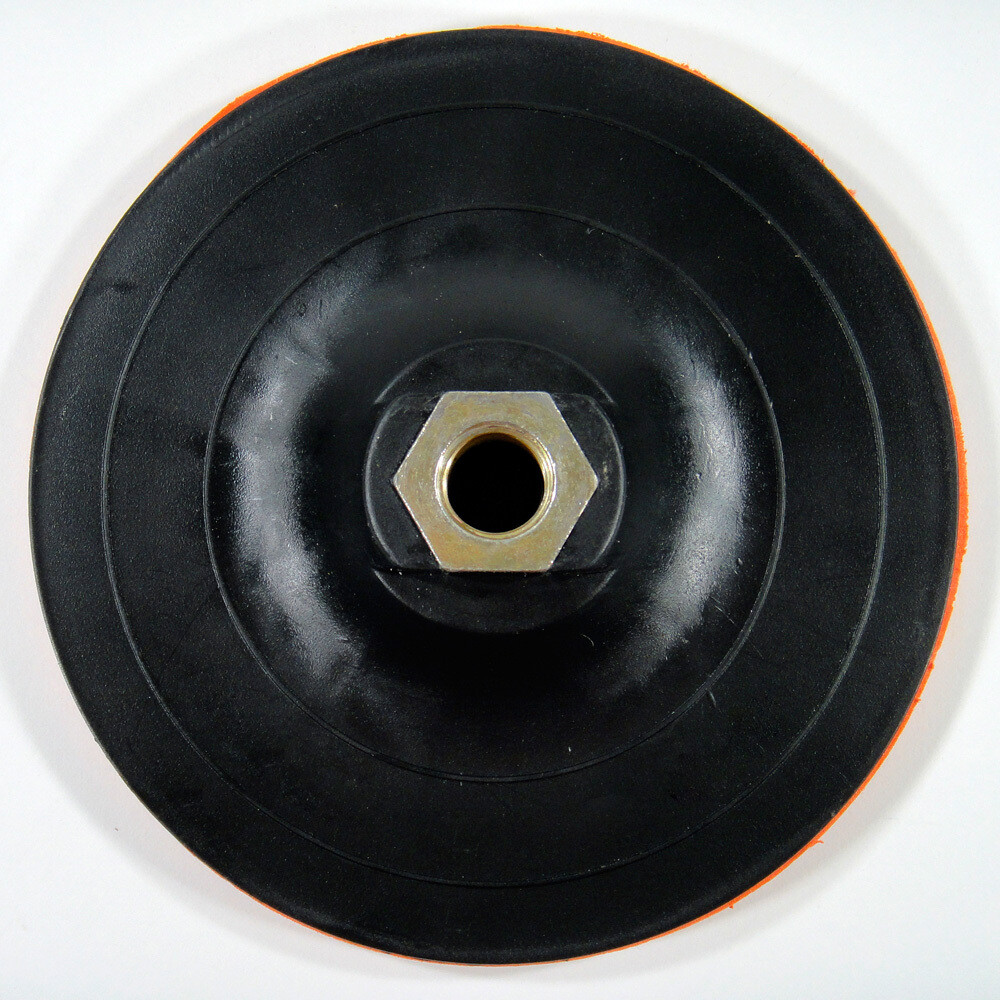 M14 Klett Schleifteller 150 mm Stützteller Klettscheibe Polierteller Polierbezug