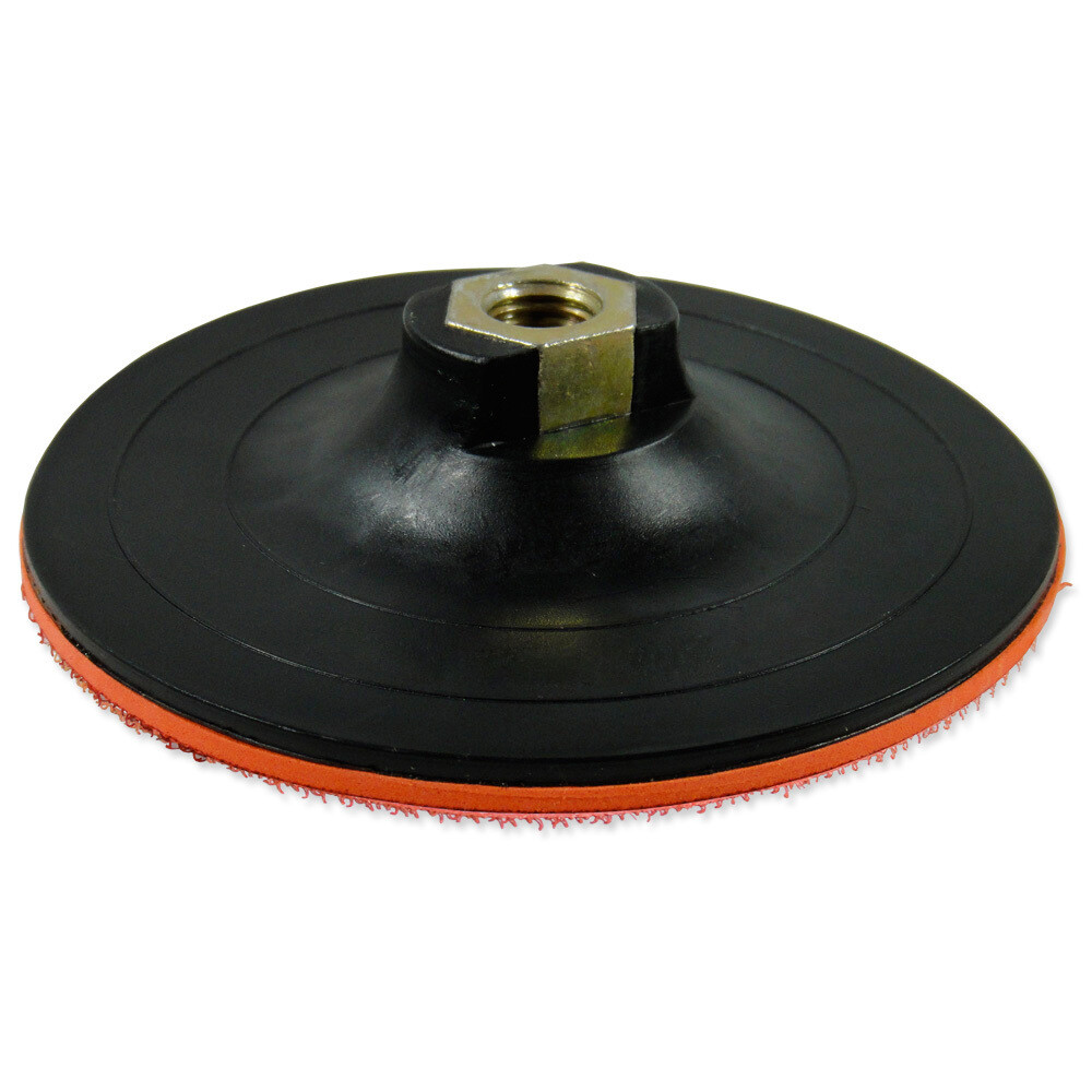 M14 Klett Schleifteller 150 mm Stützteller Klettscheibe Polierteller Polierbezug