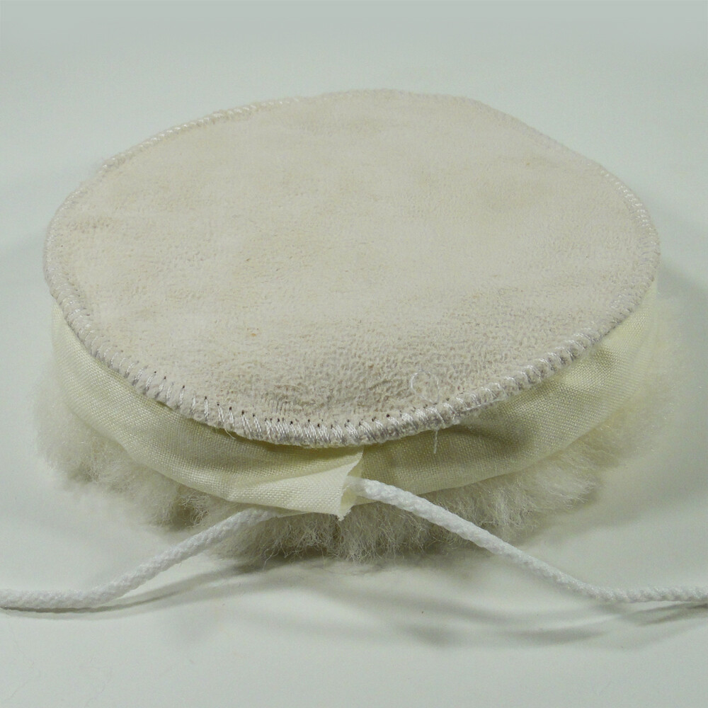 Ø 150 mm Polierhaube Lammfell Polierpad Lammwollhaube für Polierteller