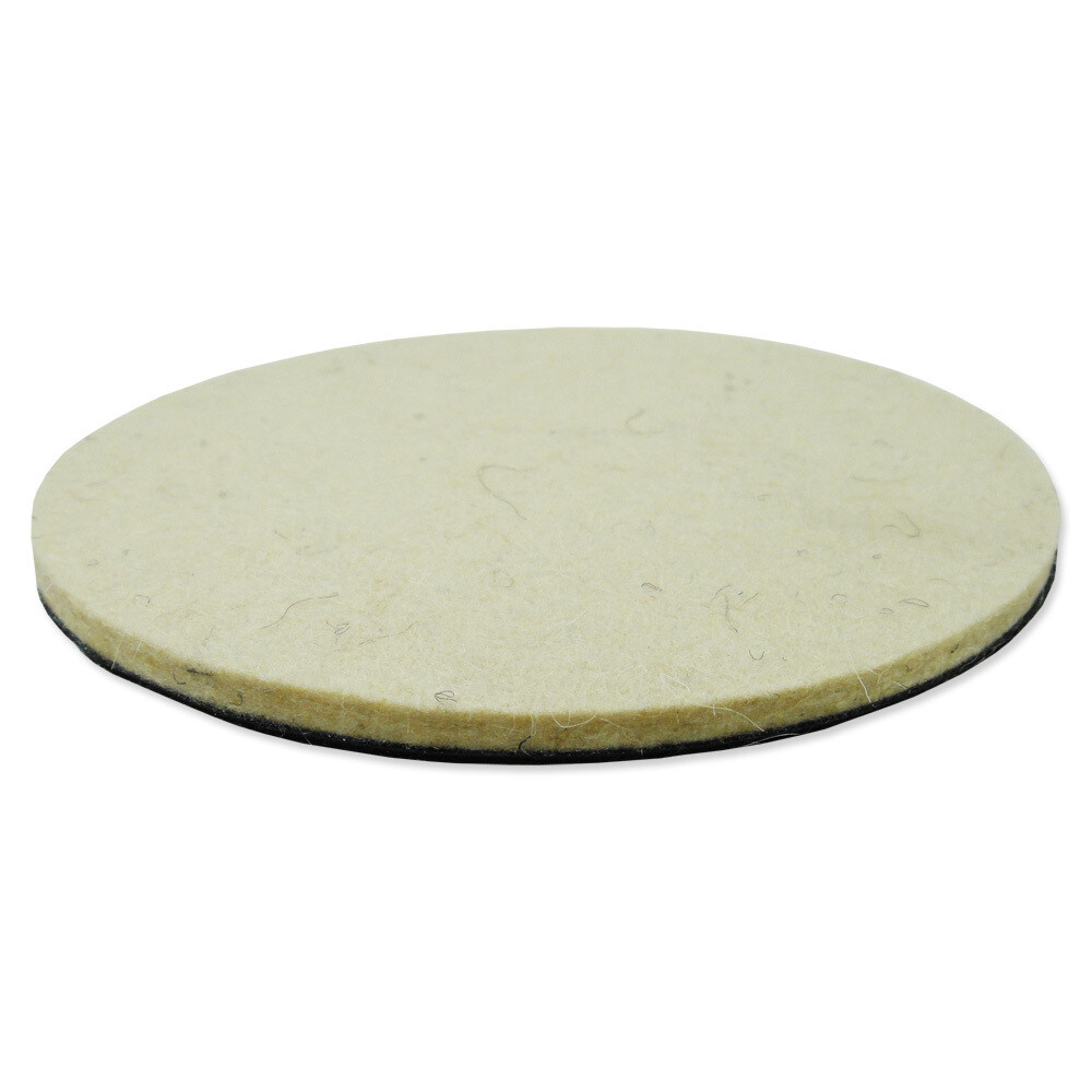 180 mm Klett Polierfelt Filz Felt Autolack Polierpad Filzscheibe Schleifscheibe