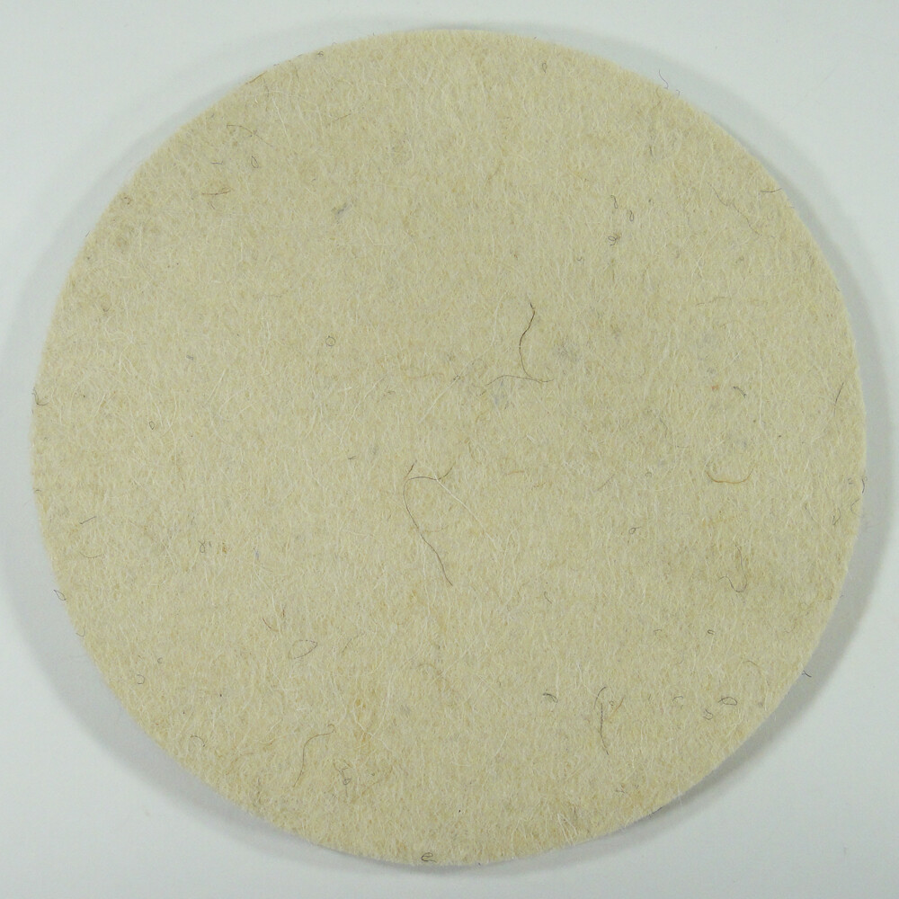 180 mm Klett Polierfelt Filz Felt Autolack Polierpad Filzscheibe Schleifscheibe