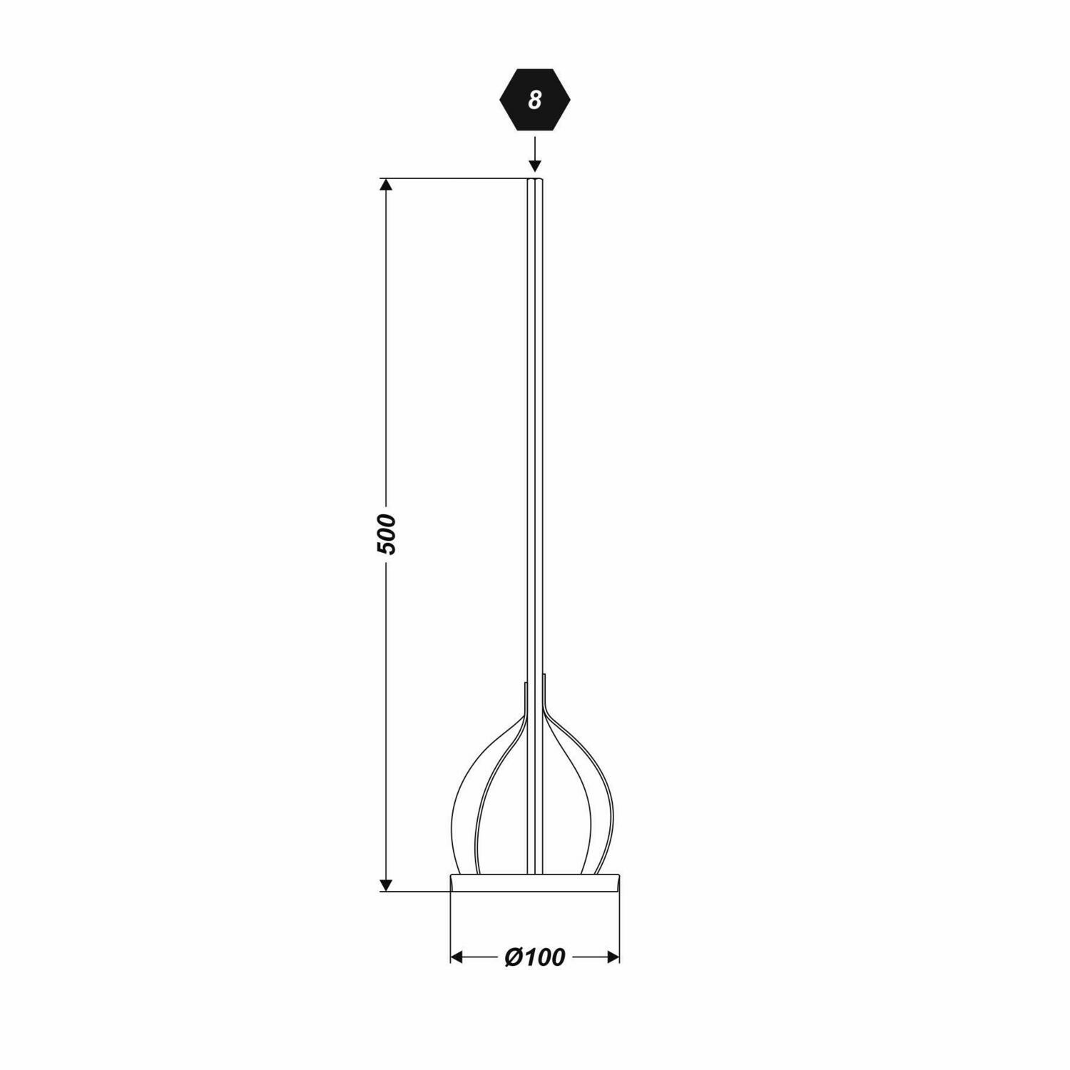 Rührer Ø 100 x 500 mm Farbrührer Wendelrührer Rührstab Rührkorb Farbmischer