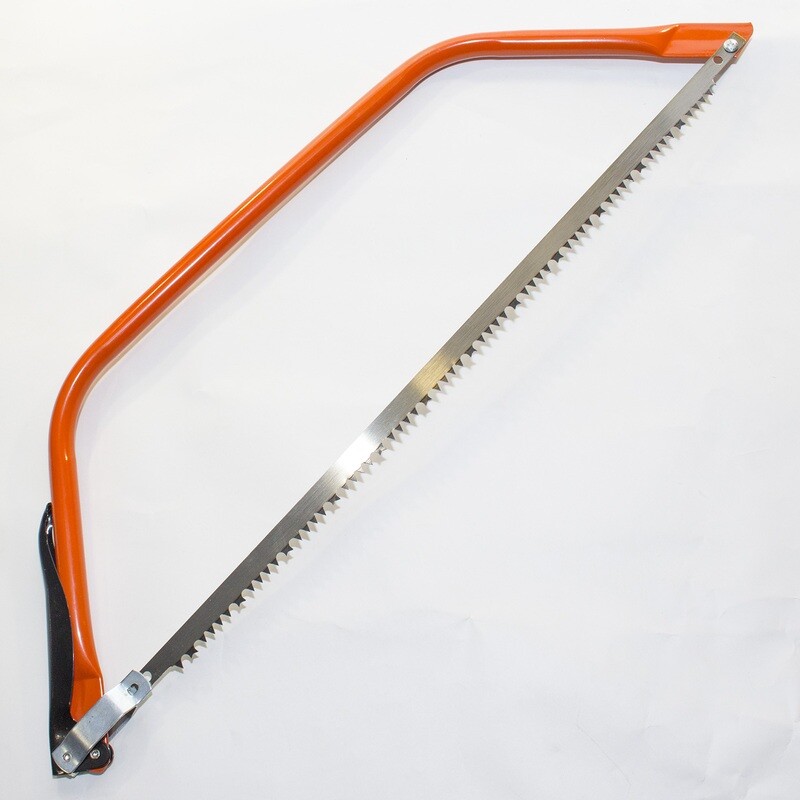 Bügelsäge Handsäge Holzsäge Säge komplett mit Sägeblatt 610 mm