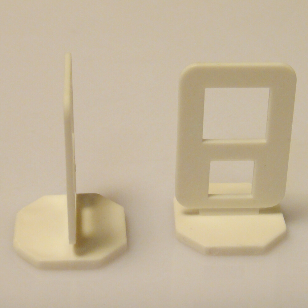 80 x Zuglaschen Fliesenverlegung Fliesen Verlegehilfe Nivelliersystem Laschen