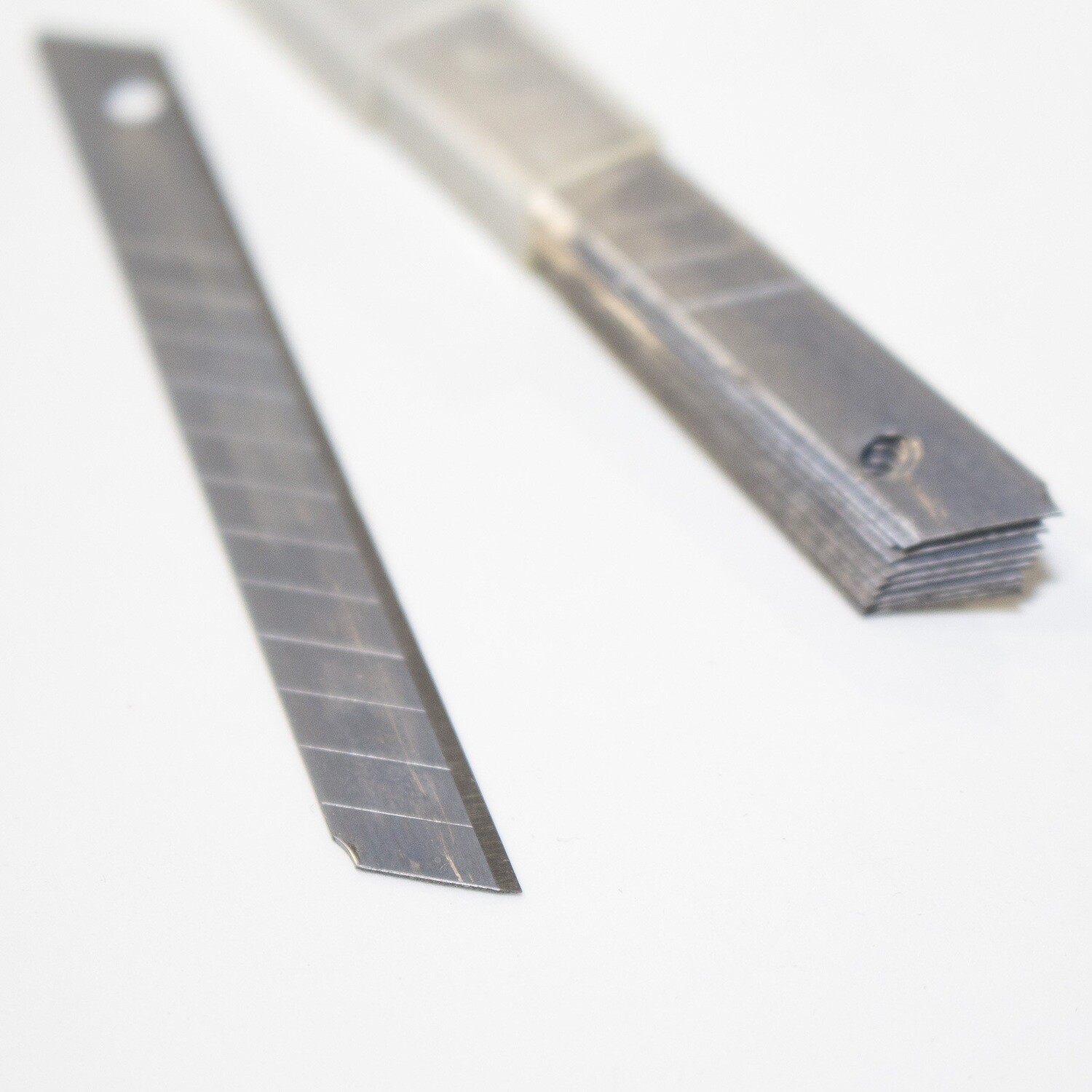 10 x Cuttermesser Ersatzklingen Teppichmesser Abbrechklingen 9 mm