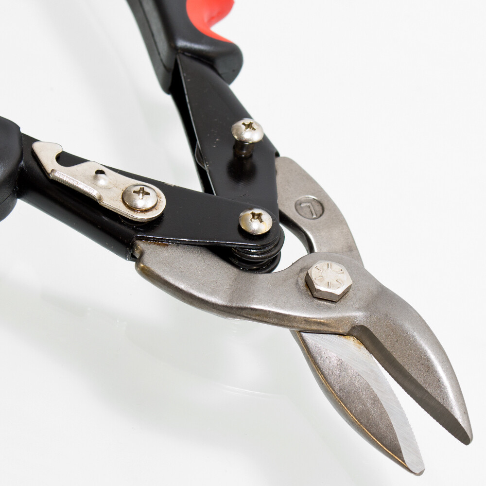 Handblechschere 250 mm Blechschere Metallschere links Figurenschere Edelstahl