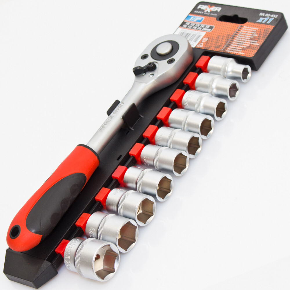 11 tgl. Steckschlüssel Satz 1/2&quot; Bitsatz Stecknuss Bits Einsätze Knarre Ratsche