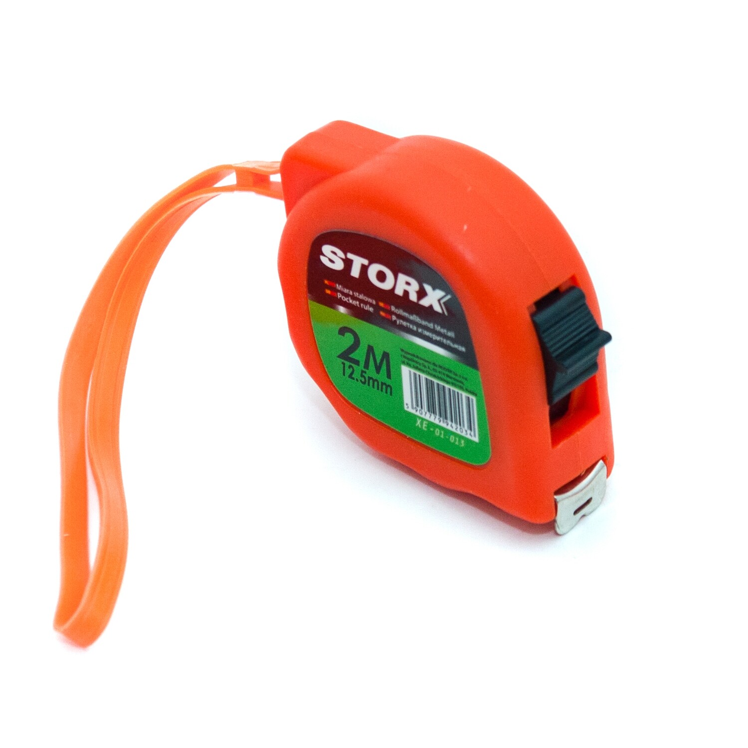 2 m Rollmaßband (12,5 mm Band) Maßband Bandmaß Metermaß Rollmeter