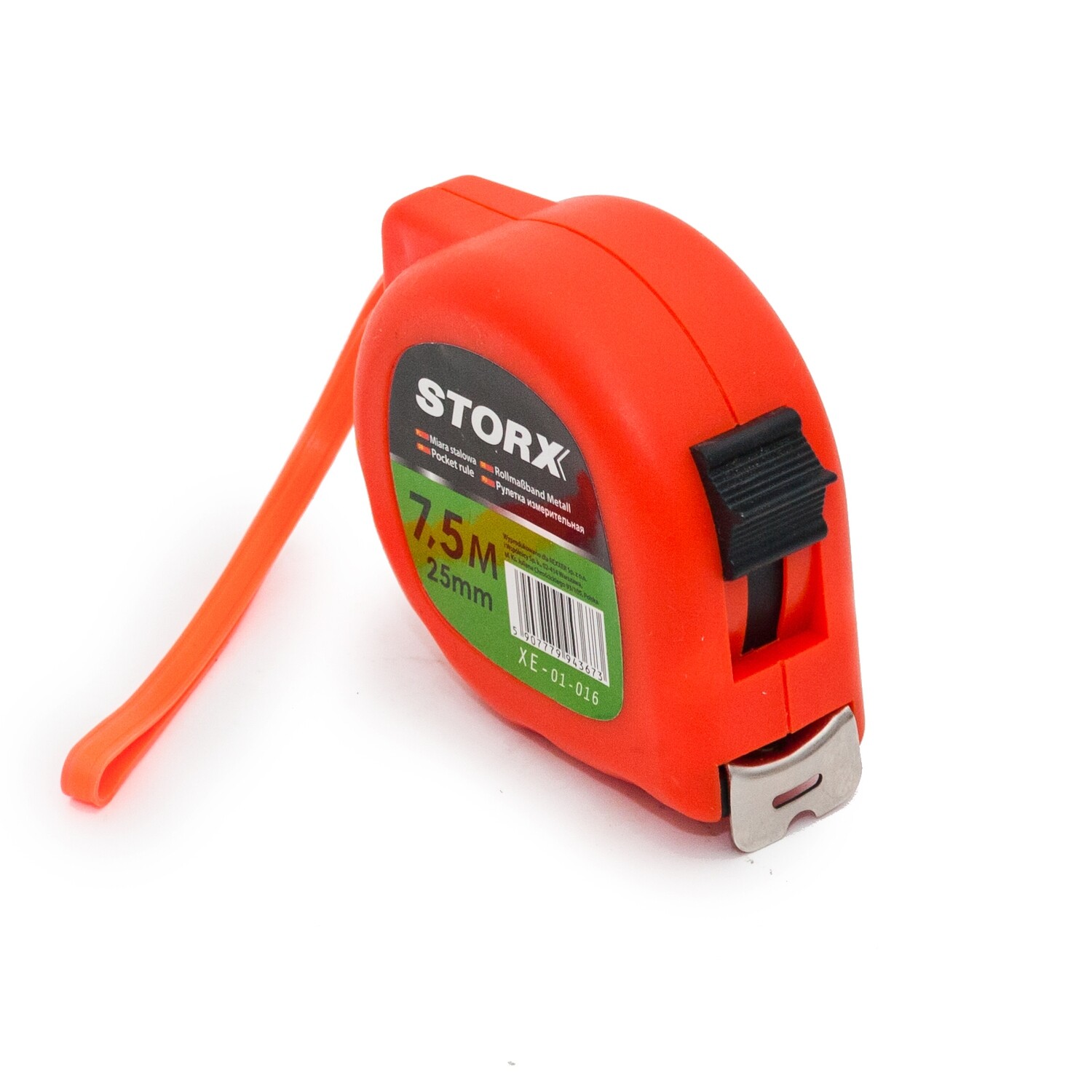7,5 m Rollmaßband (25 mm Band) Maßband Bandmaß Metermaß Rollmeter