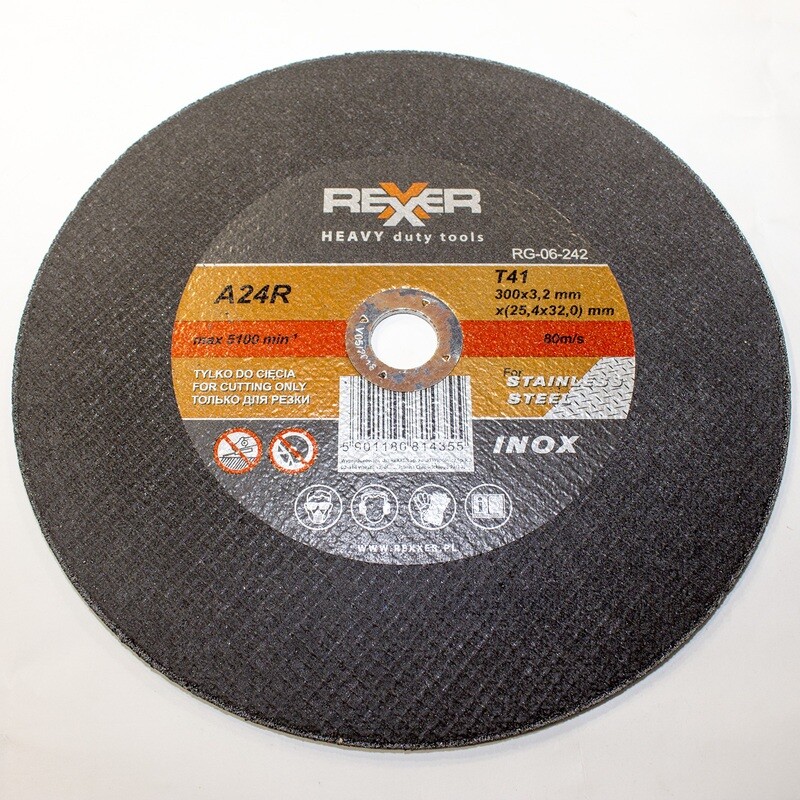 Trennscheibe für Metall INOX [300 x (25,4x32,0) x 3,2 mm]