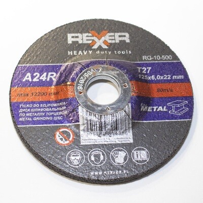 Schruppscheiben Inox 125 x 6.0 mm Schruppscheibe für Edelstahl Metall