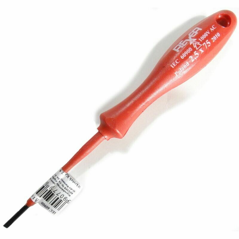 SL 2.5 x 70 mm Schlitz Elektriker Schraubendreher isoliert bis 1000 V AC