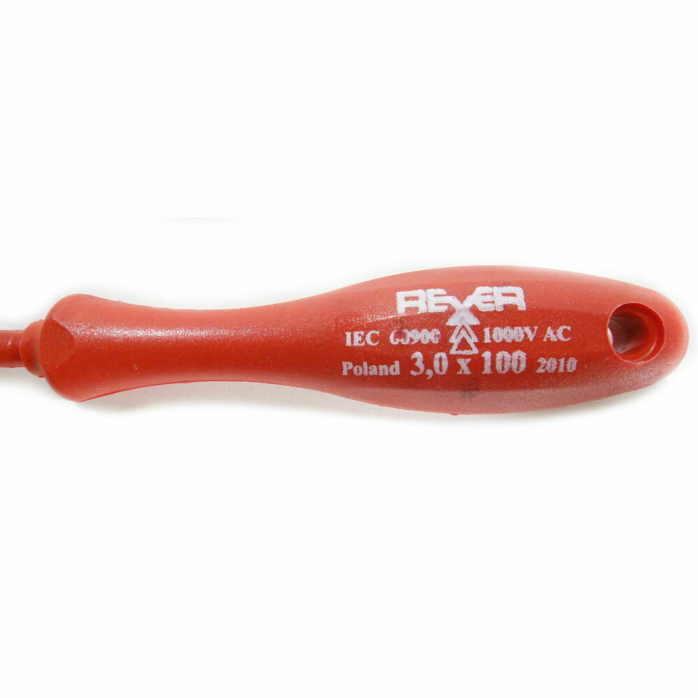 SL 3.0 x 100 mm Schlitz Elektriker Schraubendreher isoliert bis 1000 V AC