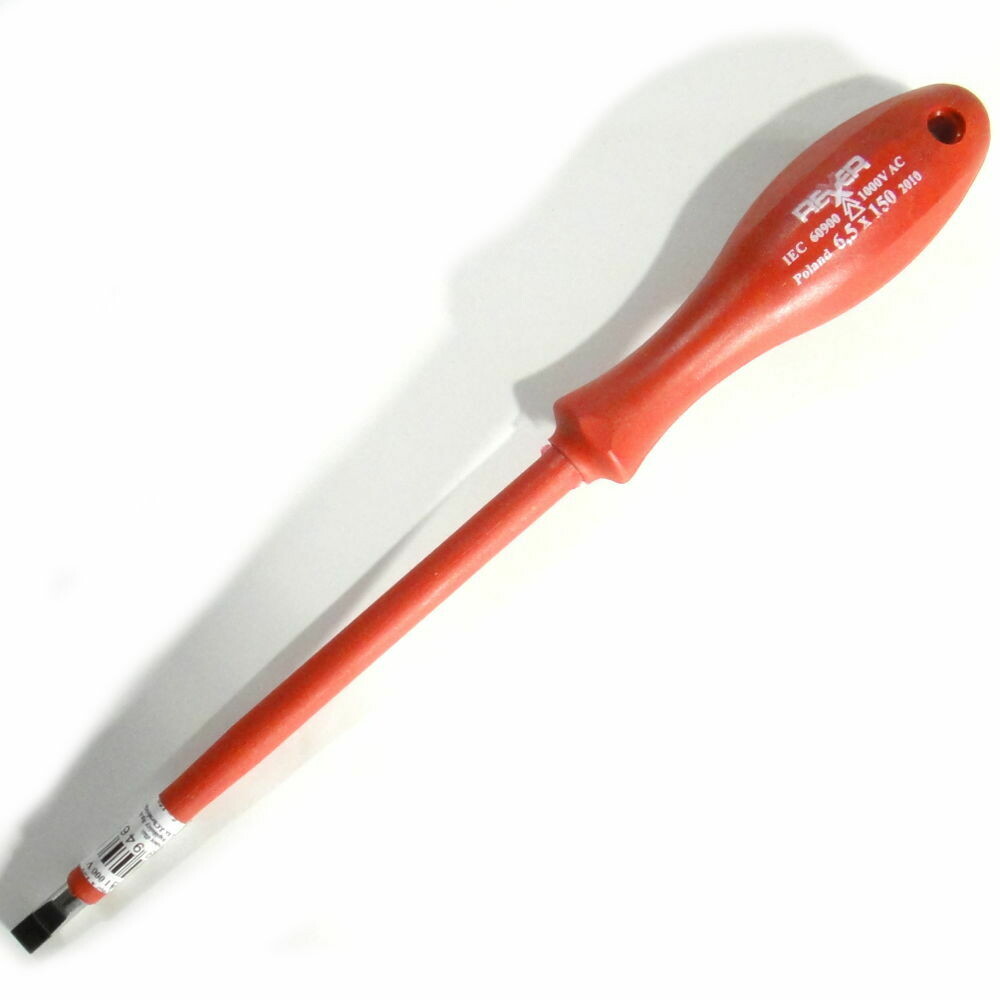 SL 6.5 x 150 mm Schlitz Elektriker Schraubendreher isoliert bis 1000 V AC