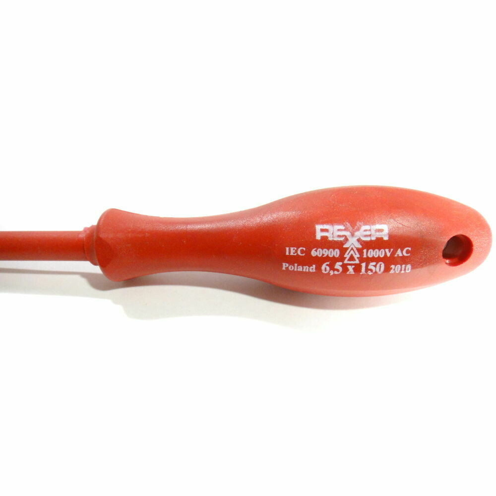 SL 6.5 x 150 mm Schlitz Elektriker Schraubendreher isoliert bis 1000 V AC