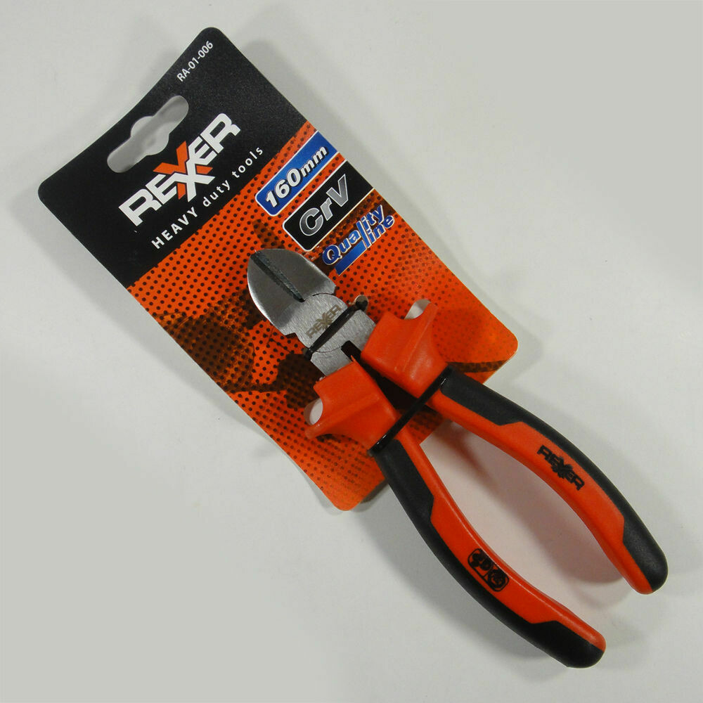 CrV Seitenschneider 160 mm izoliert Zange Drahtschneider Kneifzange Chrome